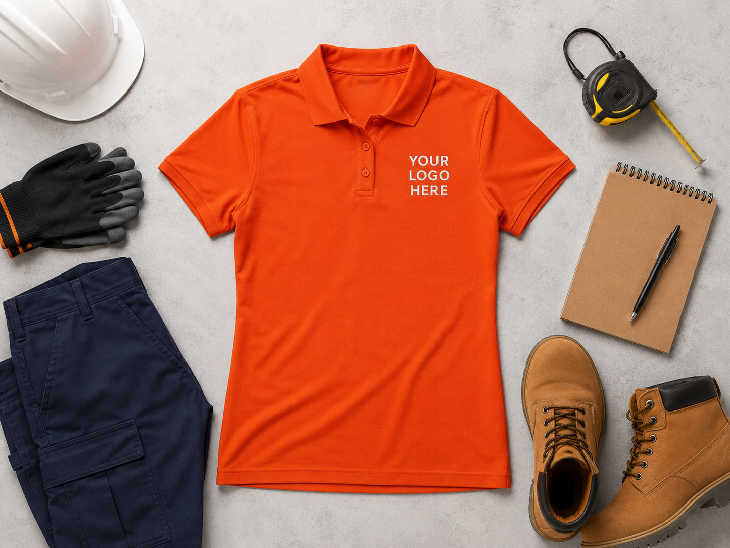 Polo Shirt with Custom Embroidery