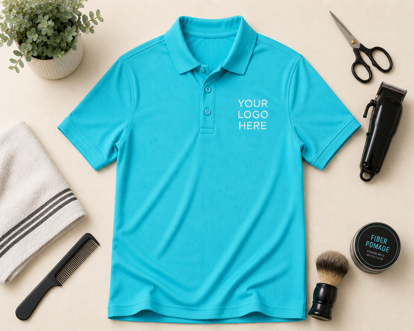 Polo Shirt with Custom Embroidery