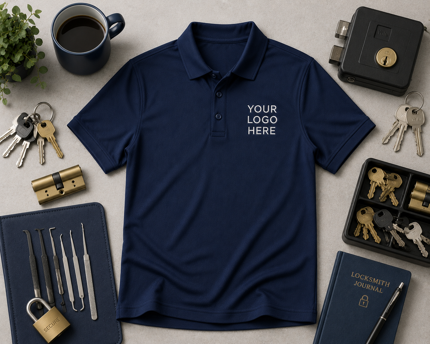 Polo Shirt with Custom Embroidery