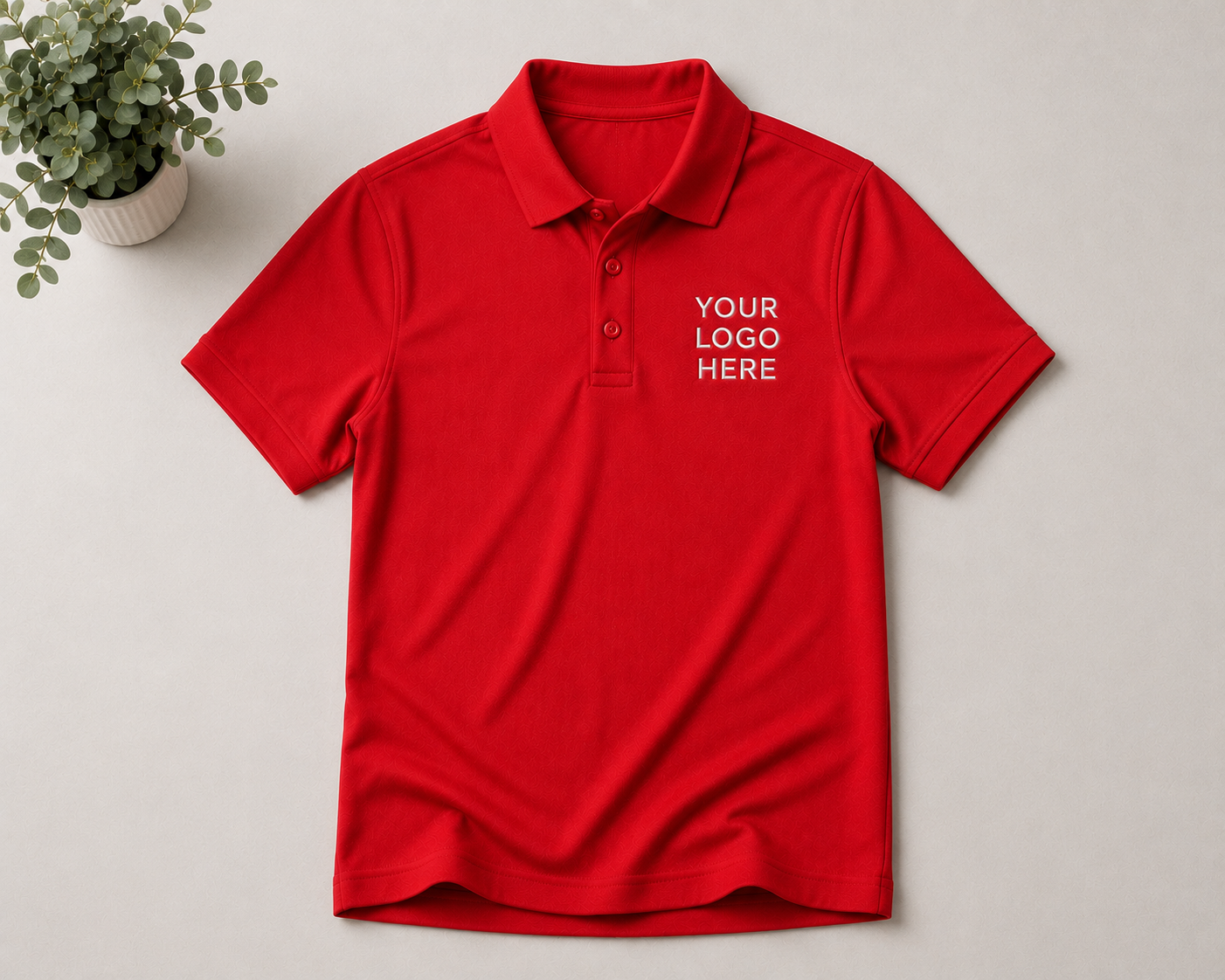 Polo Shirt with Custom Embroidery