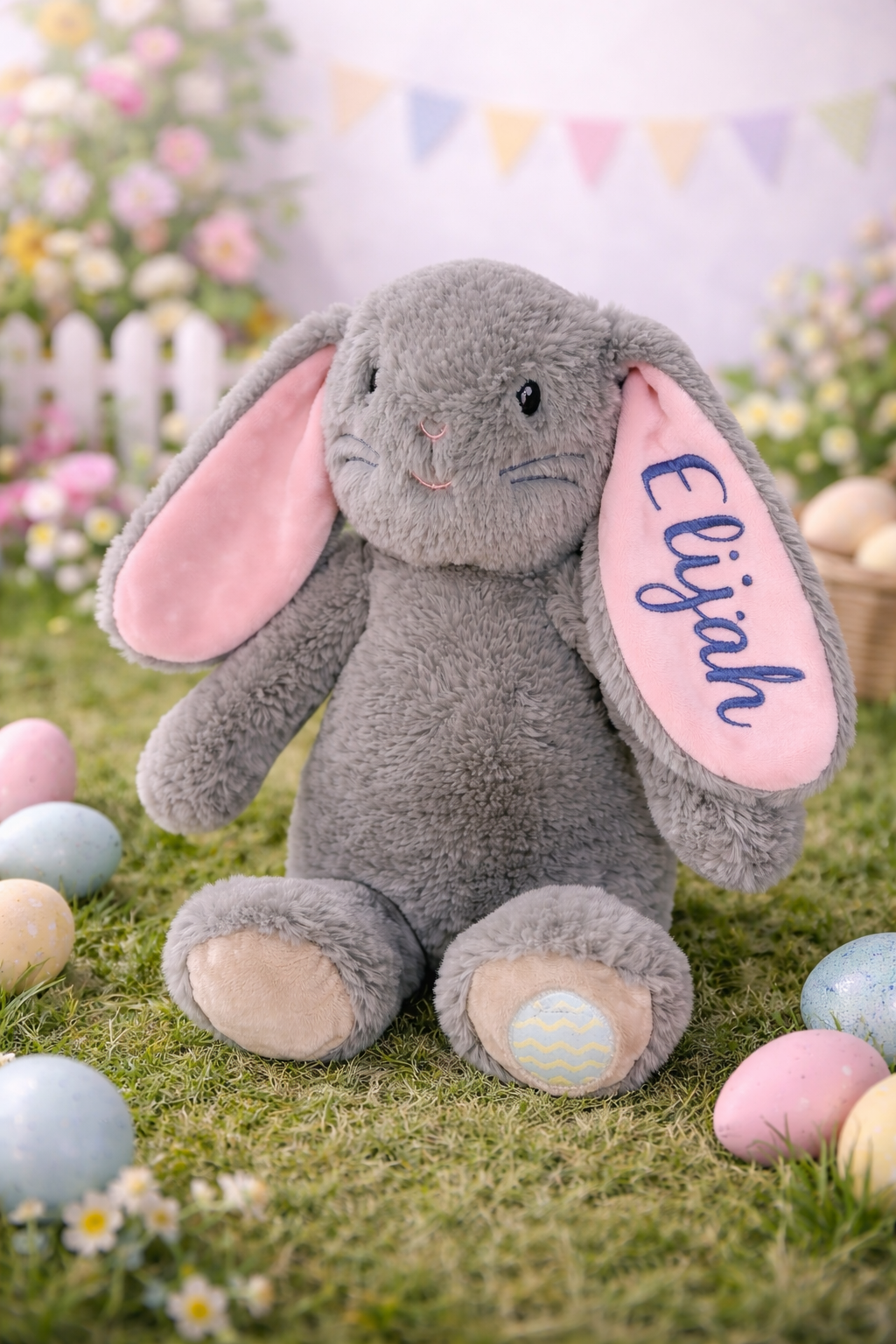 Easter Bunny with Your Custom Name