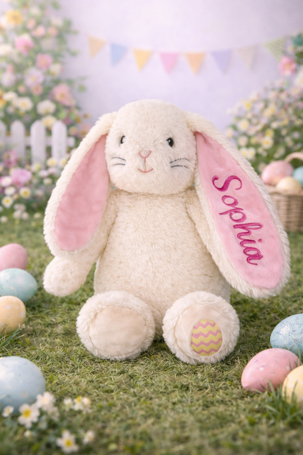 Easter Bunny with Your Custom Name