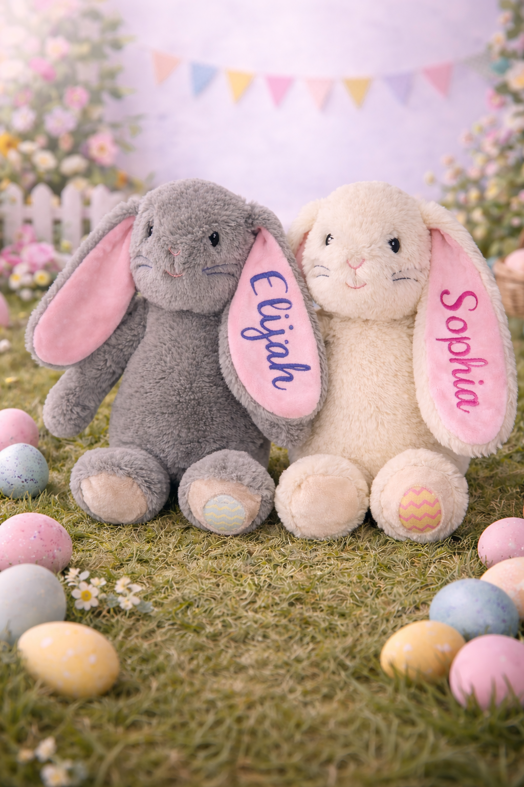 Easter Bunny with Your Custom Name